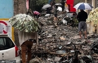 سیل شدید و رانش زمین در جامو و کشمیر (9)