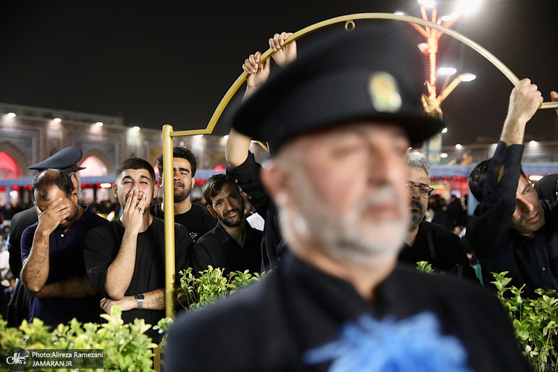 مراسم خطبه خوانی شب شهادت امام رضا (ع)