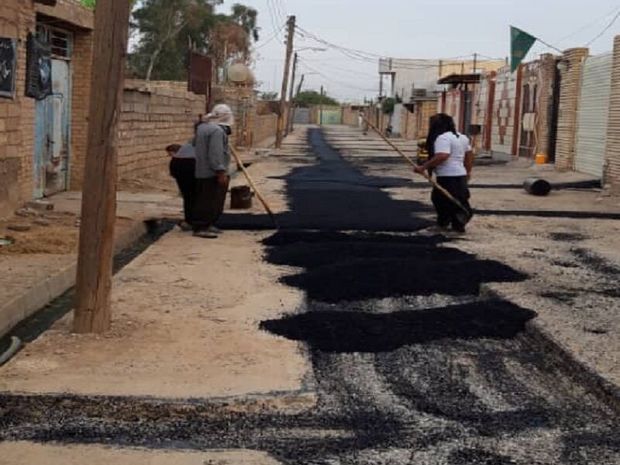 اعتراض شهروندان گتوند به تاخیر در ترمیم حفاری‌ها