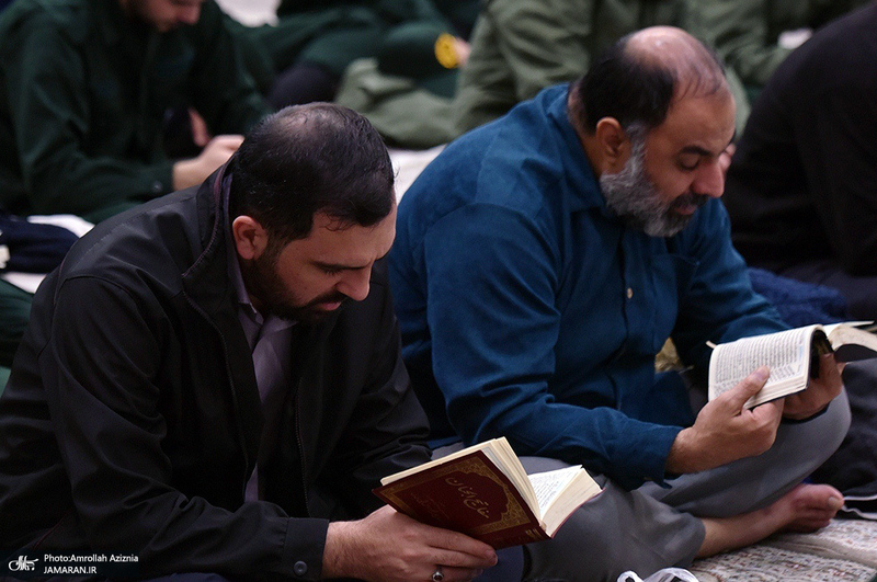 مراسم دعای کمیل در حرم مطهر امام خمینی (س)