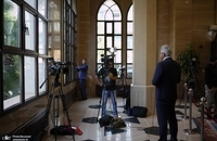 کنفرانس خبری علی لاریجانی دبیر شورای عالی امنیت ملی ایران (8)