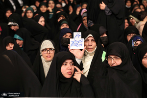 دیدار شرکت‌کنندگان در مسابقات بین‌المللی قرآن با رهبر معظم انقلاب