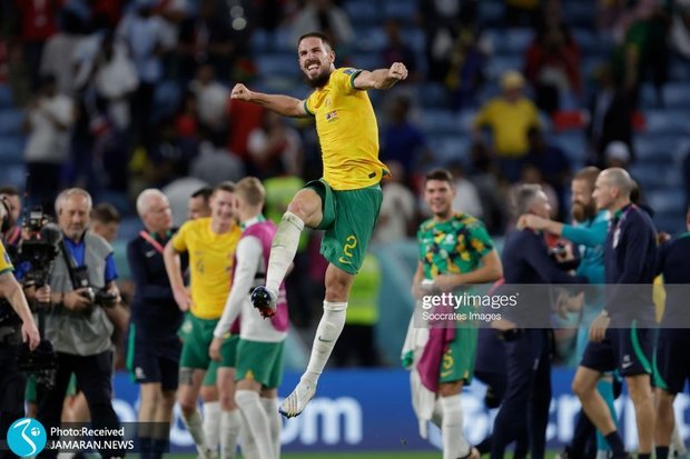 ویدیو| جشن صعود استرالیا ساعت ۳ و نیم صبح