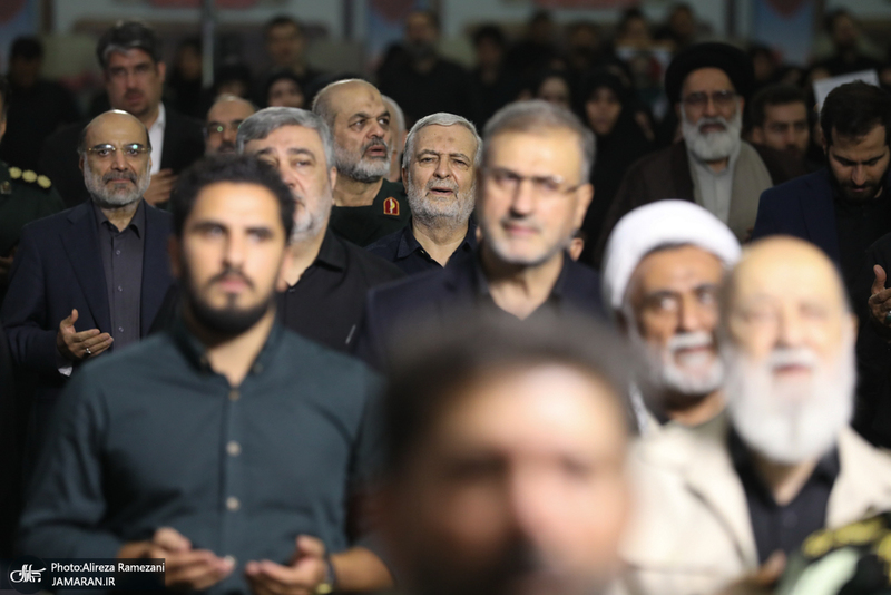 مراسم چهلمين روز شهادت شهداى اقتدار ايران