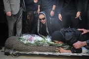 مراسم خاکسپاری پیام صابری+ تصاویر / گزارش کامل