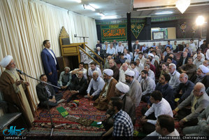 اقامه نماز عید سعید قربان در روستای احمدآباد دماوند توسط آیت الله العظمی جوادی آملی