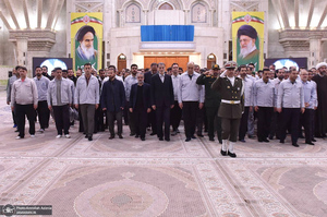 تجدید میثاق مدیران و کارکنان گروه خودروسازی سایپا با آرمان های امام خمینی (س)