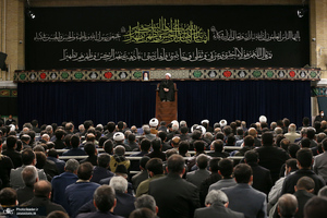 مراسم عزاداری شام شهادت حضرت فاطمه‌ زهرا (س) در حسینیه امام خمینی