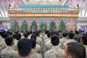 تجدید میثاق دانشجویان و فرماندهان دانشگاه افسری امام علی (ع) با آرمان های امام خمینی (س)