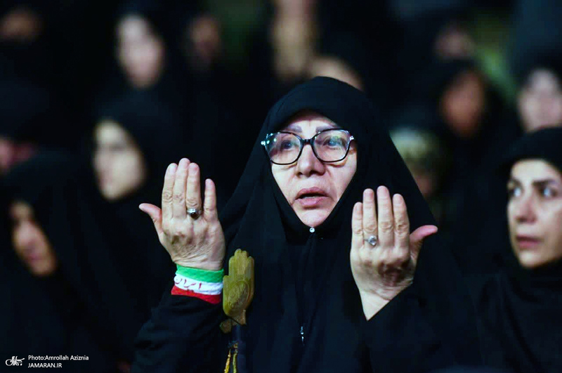 دومین شب محرم و صد و هشتمین اجتماع پر شور مردم در میدان شهدای خلیج فارس