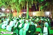 مراسم جشن غدیر در منطقه کوی سید خلف اهواز  عکس