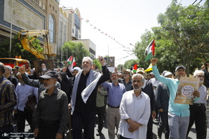 راهپیمایی قیام  15 خرداد در قم