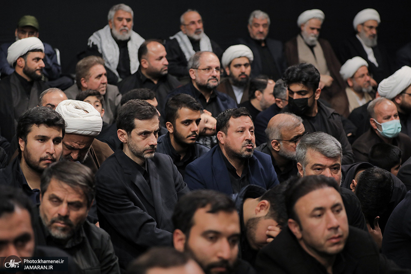 مراسم عزاداری شب شهادت حضرت زهرا (س) در حسینیه امام خمینی(ره)