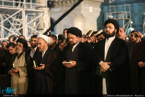 مراسم احیاء شب بیست و یکم ماه مبارک رمضان درحرم مطهر امام خمینی (س) /2