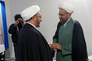 بازدید رئیس موسسه تنظیم و نشر آثار امام خمینی (س) از نمایشگاه بین المللی قرآن کریم