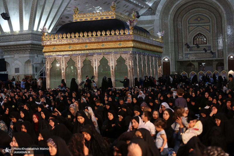 ..احیای شب بیست وسوم ماه مبارک رمضان در حرم مطهر امام خمینی(س)