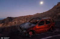 آتش سوزی در لس آنجلس آتش سوزی در کالیفرنیا (1)