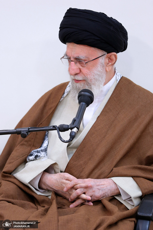 دیدار فرماندهان نیروی دریایی ارتش با فرمانده معظم کل قوا