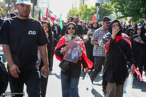 مراسم تشییع پیکر مطهر رهبر شهید انقلاب در تهران -5