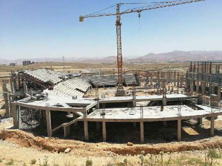 سالن 6 هزار نفره شیراز سال 97 به بهره برداری می رسد