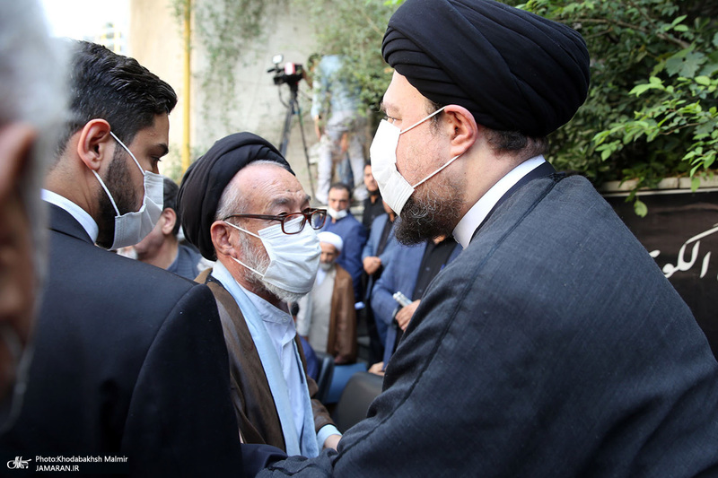 مراسم تشییع پیکر حجت الاسلام و المسلمین سید محمود دعایی از موسسه اطلاعات