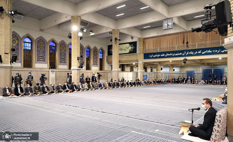 مراسم انس با قرآن در اولین روز ماه مبارک رمضان با حضور رهبر معظم انقلاب