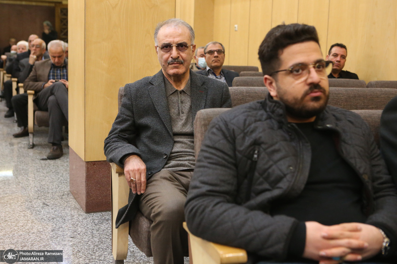 مراسم ختم مادر همسر بهزاد نبوی