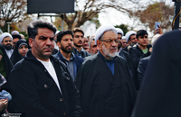 حضور سیدعلی خمینی در 22 بهمن 1404 قم
