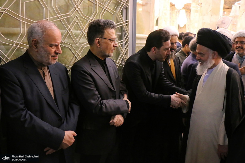مراسم اولین سالگرد درگذشت آیت الله العظمی محفوظی (ره)