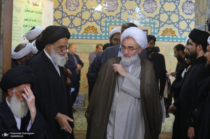 مراسم تشییع آیت الله صلواتی (ره) در قم