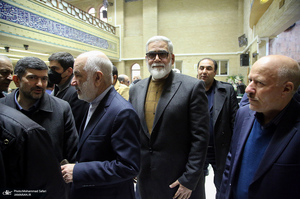 مراسم ترحیم مادر محمد شریعتمداری