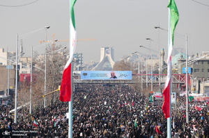 حضور میلیون ها تهرانی در تشییع پیکر مطهر سردار قاسم سلیمانی - 4