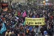 اعتراض«تاریخی» فرانسوی‌ها