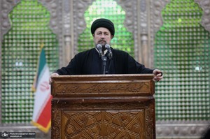 مراسم تجدیدمیثاق وزیر و معاونان وزارت امور خارجه با آرمان‌های امام خمینی