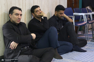 مراسم عزاداری کارکنان موسسه تنظیم ونشر آثار امام خمینی (س) به مناسبت دهه اول محرم