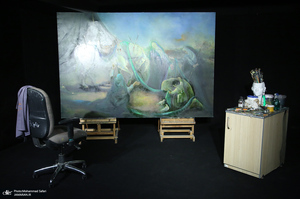 مراسم یادبود هنرمند فقید شهیده منصوره عالیخانی