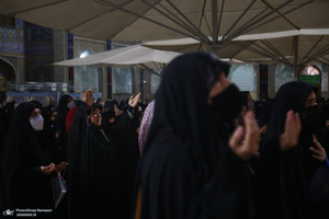 مراسم احیای شب بیست و یکم ماه رمضان در حرم مطهر امام رضا (ع)