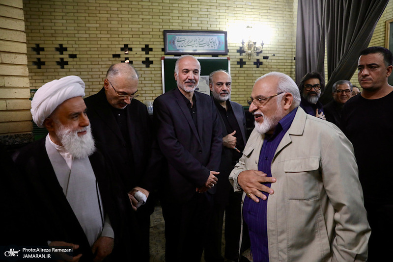 مراسم ختم همسر آیت الله سید علی سیستانی