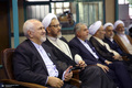 گردهمایی ستاد روحانیان حامی مسعود پزشکیان در حسینیه جماران 