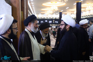 مراسم بزرگداشت چهلمین سالگرد ارتحال آیت الله شهید سید مصطفی خمینی(س) در نجف اشرف