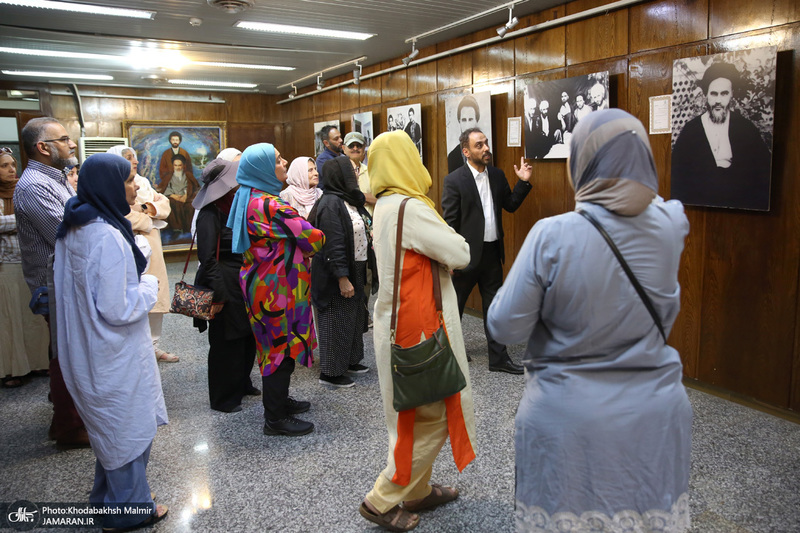 بازدید جمعی از گردشگران کشورهای  هند، پاکستان ، کانادا  مقیم در آمریکا