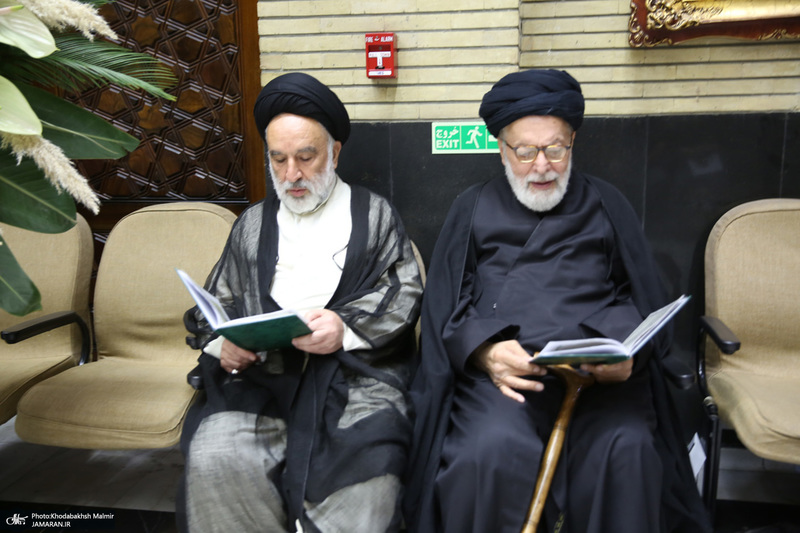 مراسم چهلمین روز در گذشت  مادر مسجدجامعی