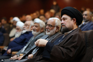 دیدار رئیس، مدیران و جمعی از کارکنان کمیته امداد امام خمینی (ره) با سید حسن خمینی