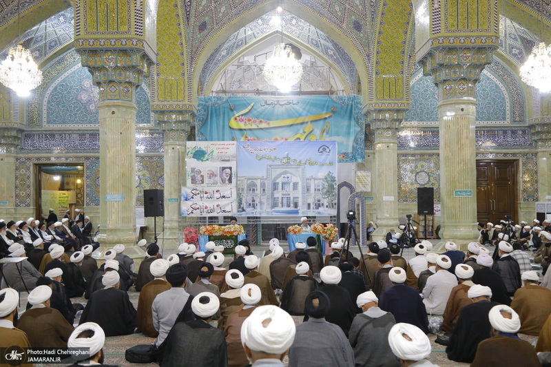 نشست دوره ای اساتید سطوح عالیه و خارج حوزه علمیه قم‎