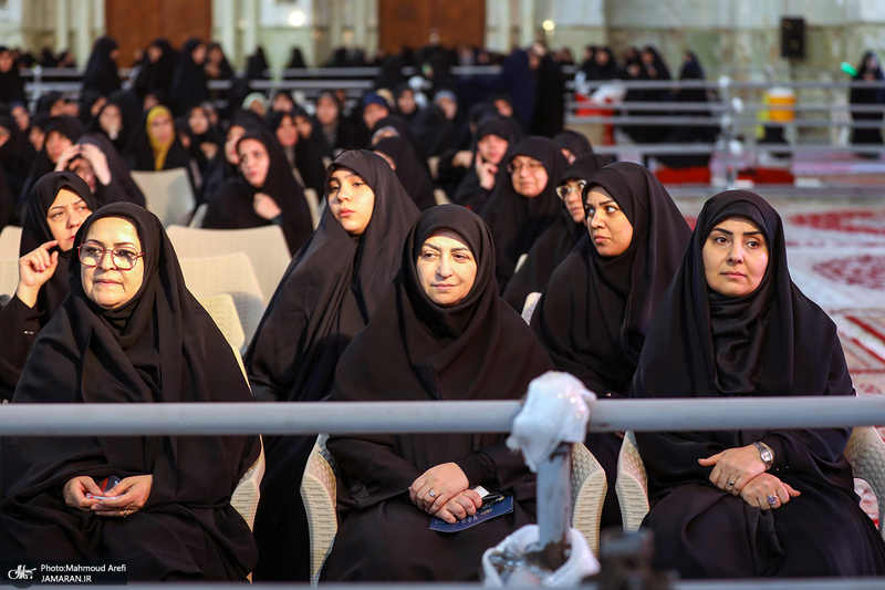 حضور شخصیت‌های سیاسی و مسئولان کشوری و لشکری در مراسم سالگرد ارتحال حضرت امام خمینی (س) -3