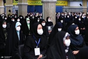 دیدار نخبگان و استعدادهای برتر تحصیلی با رهبر معظم انقلاب