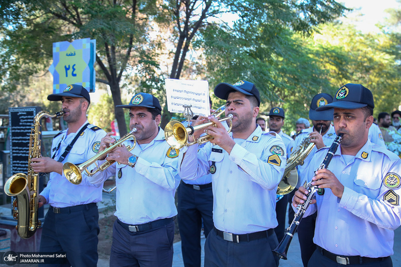 مراسم مهمانی لاله ها در بهشت زهرا (س) تهران