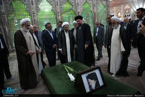 تجدید میثاق مسئولان عالی قضایی با آرمان های امام راحل؛ 