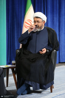 گفتگو با رئیس موسسه تنظیم و نشر آثار امام خمینی (س)  در حسینیه جماران