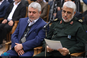 دیدار اعضای ستاد مرکزی کنگره چهارده هزار شهید جامعه‌ کارگری کشور با رهبر معظم انقلاب